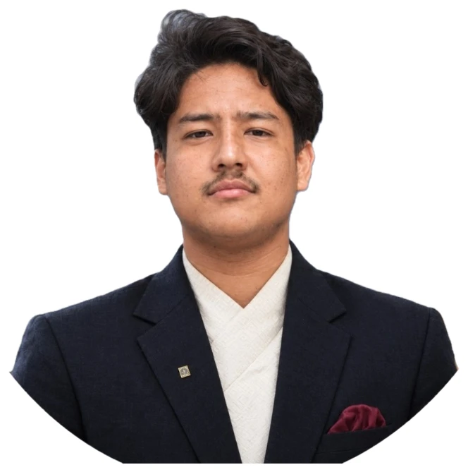 Portrait of Bibek Bikram Shahi